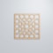 Ekena Millwork Large Harlingen Decorative Fretwork Wood Wall Panels, Alder, 23 3/8"W x 23 3/8"H x 3/8"T WALW24X24X0375GLNAL - alternate 6